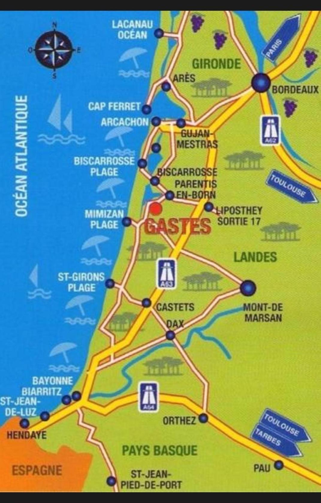 Mobil Home 43 Dans Camping 4 Etoiles Gastes Kültér fotó
