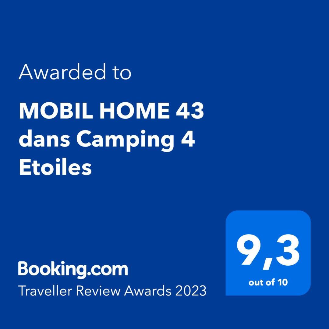 Mobil Home 43 Dans Camping 4 Etoiles Gastes Kültér fotó