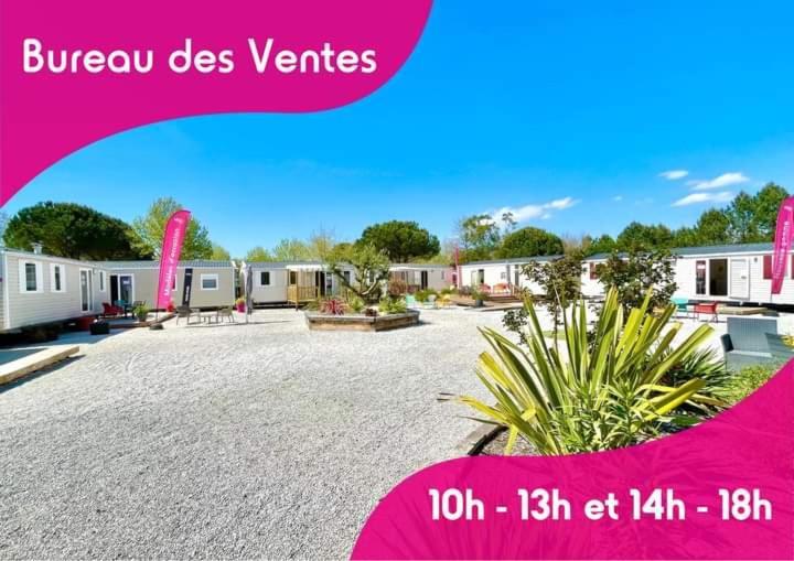 Mobil Home 43 Dans Camping 4 Etoiles Gastes Kültér fotó
